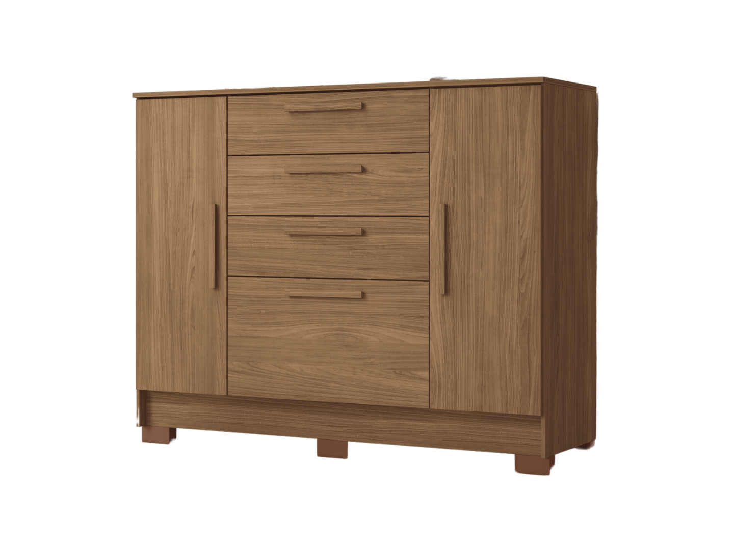 Comoda Pinhais 1.30 Mts Jatoba / Jatoba