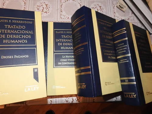 TRATADO INTERNACIONAL DE DERECHOS HUMANOS 4 TOMOS
