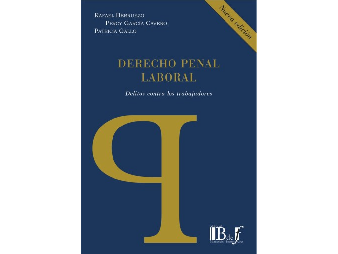 DERECHO PENAL LABORAL NUEVA EDICION