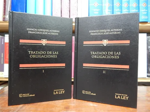 TRATADO DE LAS OBLIGACIONES 2 tomos