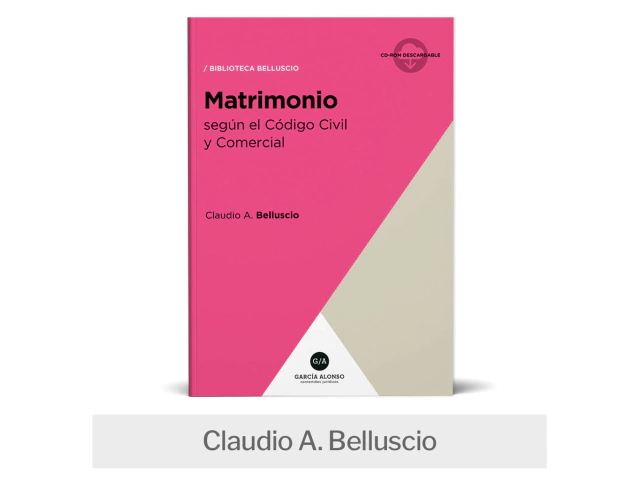 MATRIMONIO. Según el CCCN