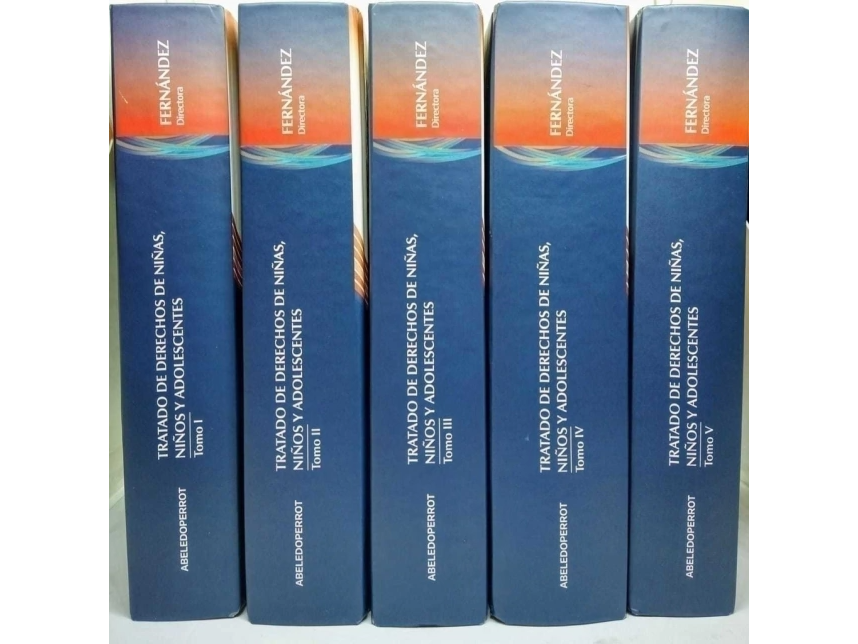 TRATADO DE DERECHOS DE NIÑAS NIÑOS Y ADOLESCENTES 2DA EDICION 5 tomos