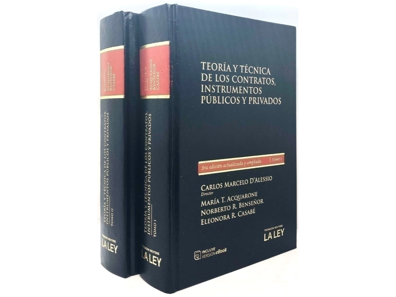 TEORIA Y TECNICA DE LOS CONTRATOS PUBLICOS Y PRIVADOS 2 TOMOS