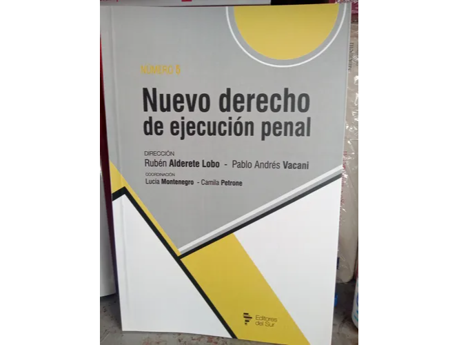 NUEVO DERECHO DE EJECUCION PENAL: TOMO 5