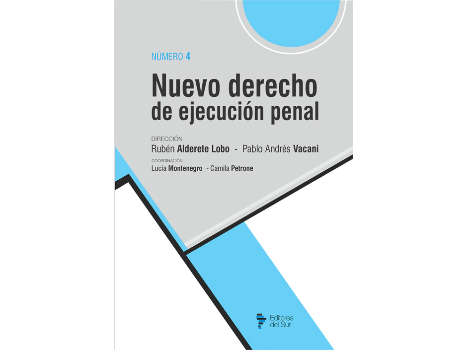 NUEVO DERECHO DE EJECUCION PENAL - TOMO 4