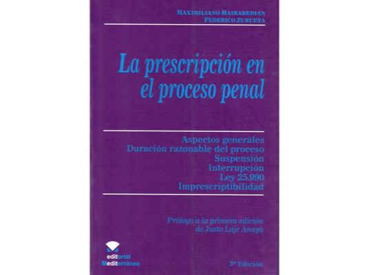 LA PRESCRIPCION EN EL PROCESO PENAL.