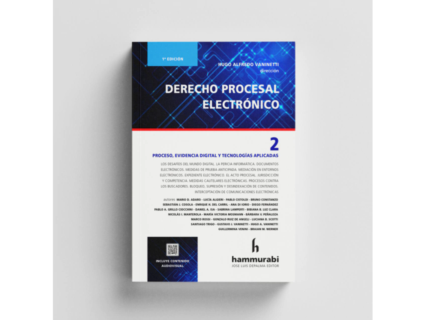 DERECHO PROCESAL ELECTRONICO, 2 TOMOS