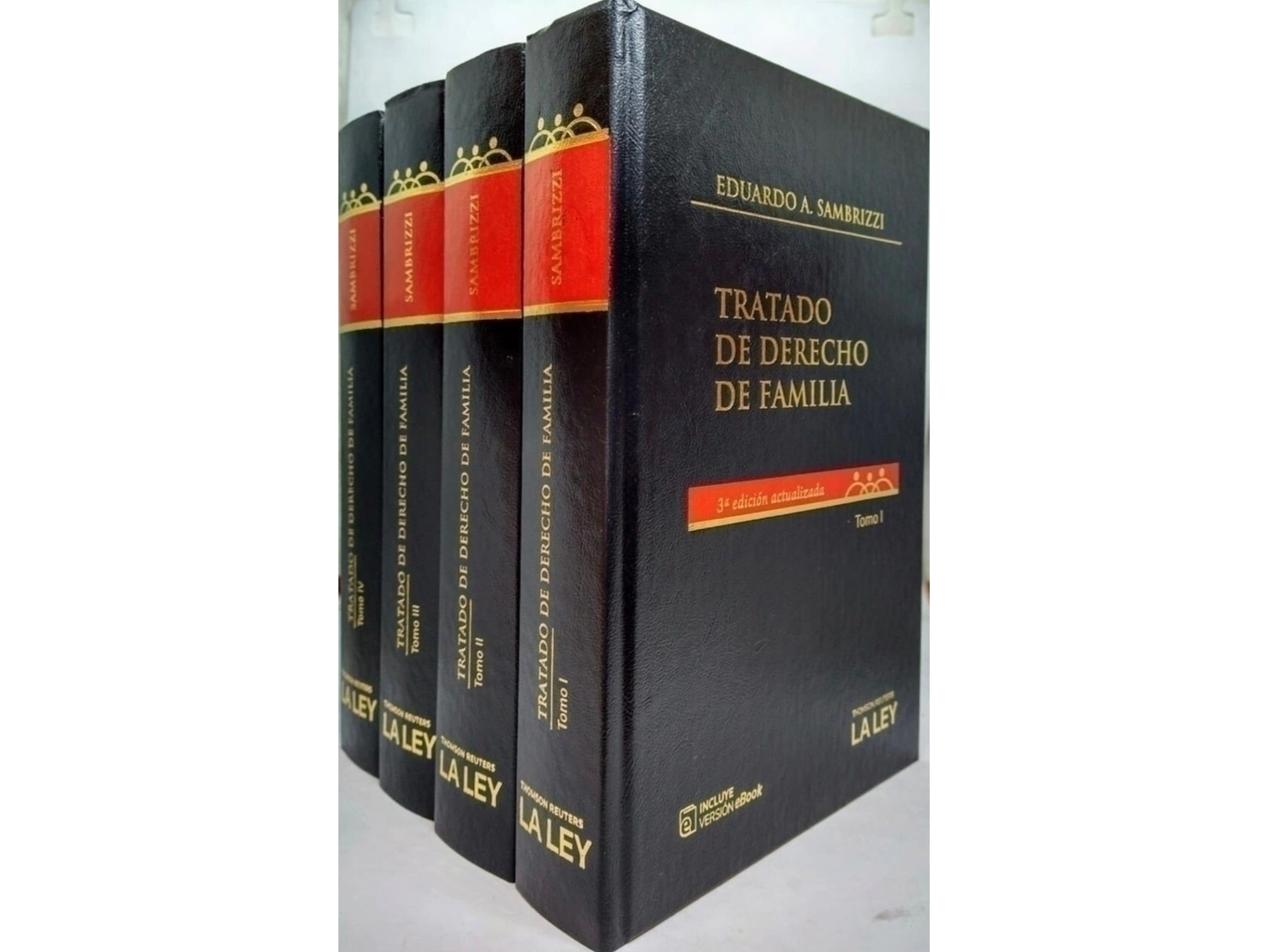 TRATADO DE DERECHO DE FAMILIA 4 tomos edición de Lujo