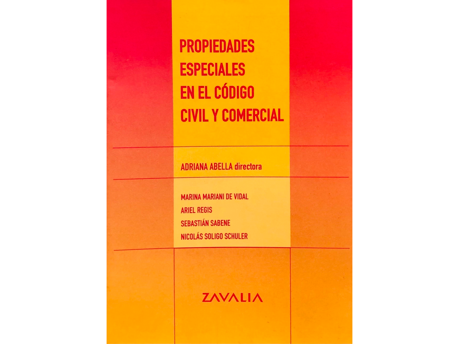 PROPIEDADES ESPECIALES EN EL CODIGO CIVIL Y COMERCIAL