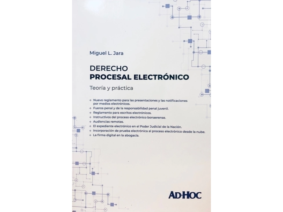 DERECHO PROCESAL ELECTRONICO TEORIA Y PRACTICA