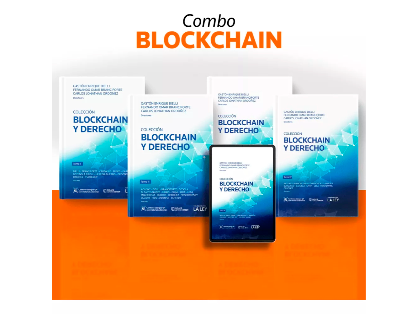 Blockchain y Derecho. Colección 4 tomos