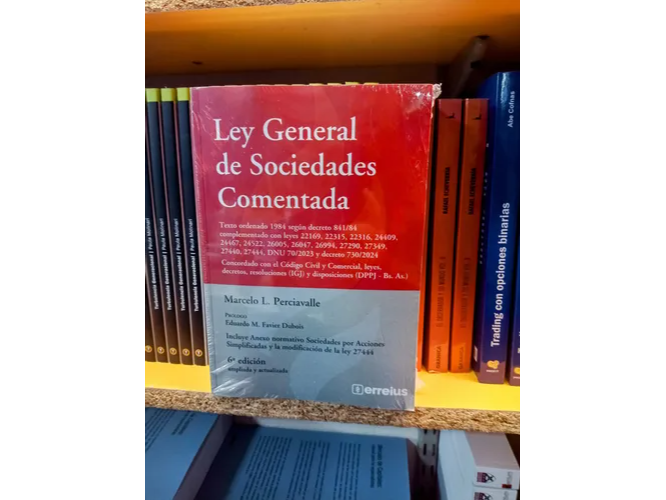 LEY GENERAL DE SOCIEDADES COMENTADA - 6TA EDICION