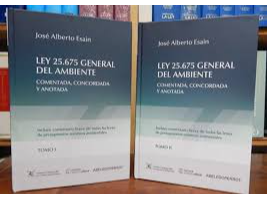 LEY 25.675 GENERAL DEL AMBIENTE 2 TOMOS