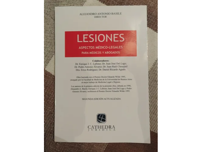LESIONES ASPECTO MEDICO LEGALES PARA MEDICOS Y ABOGADOS