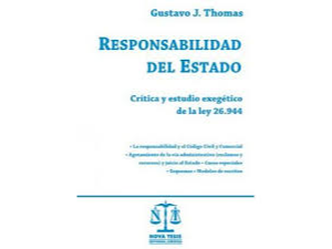 RESPONSABILIDAD DEL ESTADO CRITICA Y ESTUDIO EXEGETICO DE LA LEY 26944