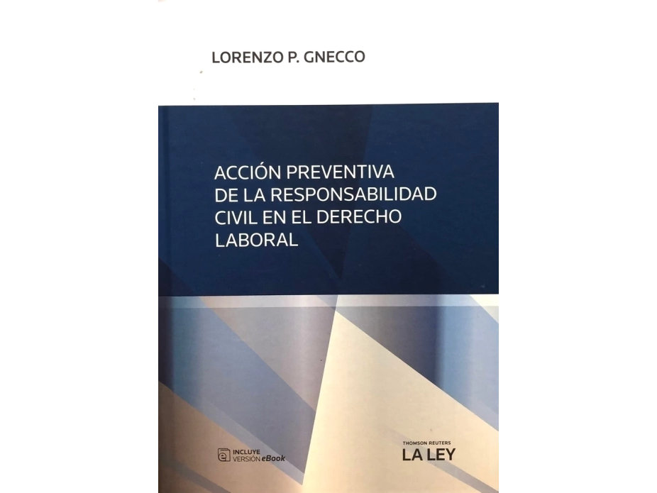 ACCION PREVENTIVA DE LA RESPONSABILIDAD CIVIL EN EL DERECHO LABORAL