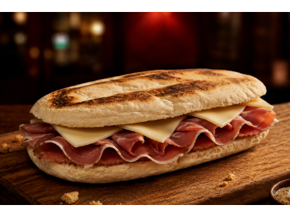JAMON CRUDO Y QUESO TYBO XL