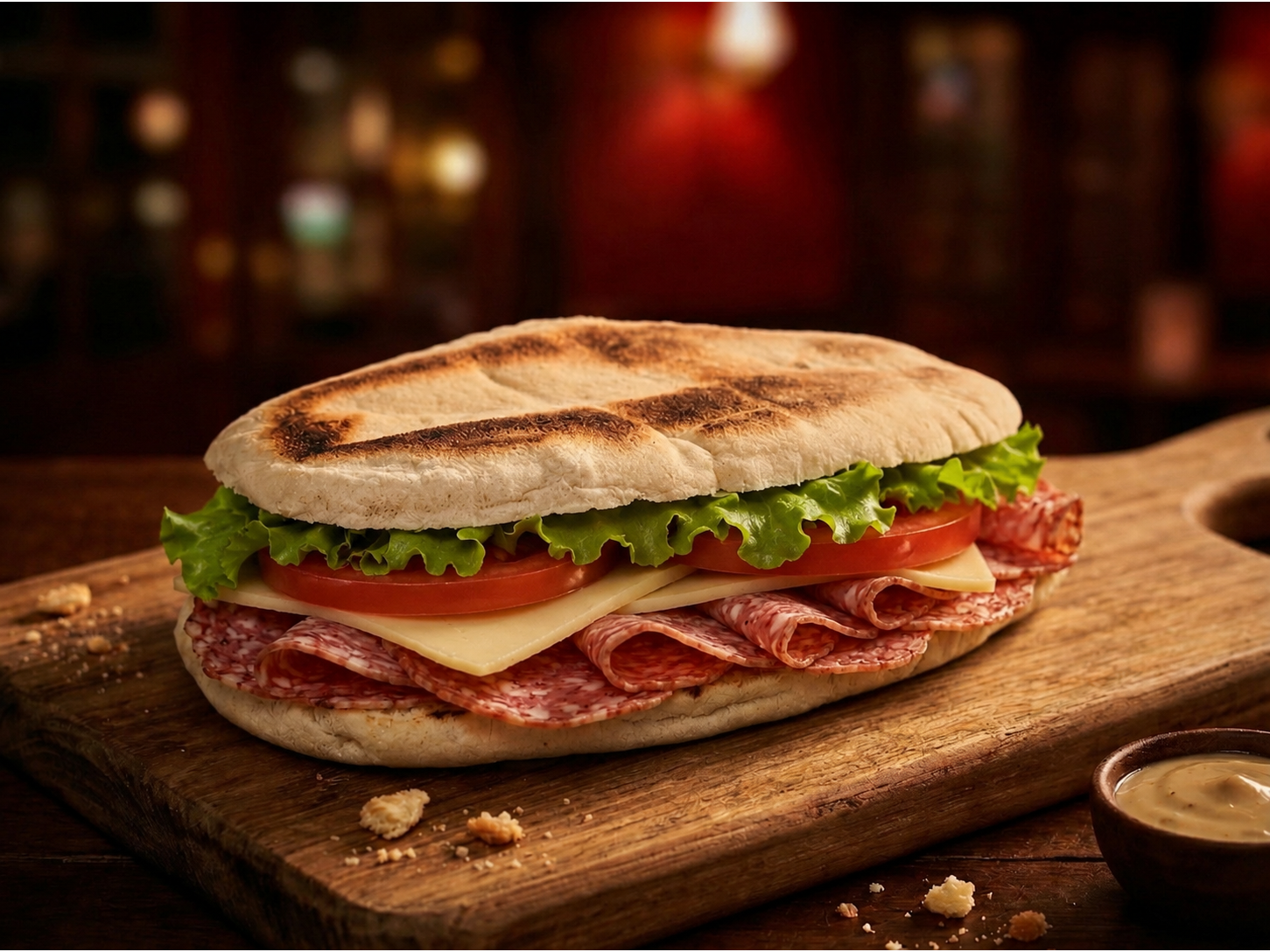 SALAME MILAN Y VERDURA XL