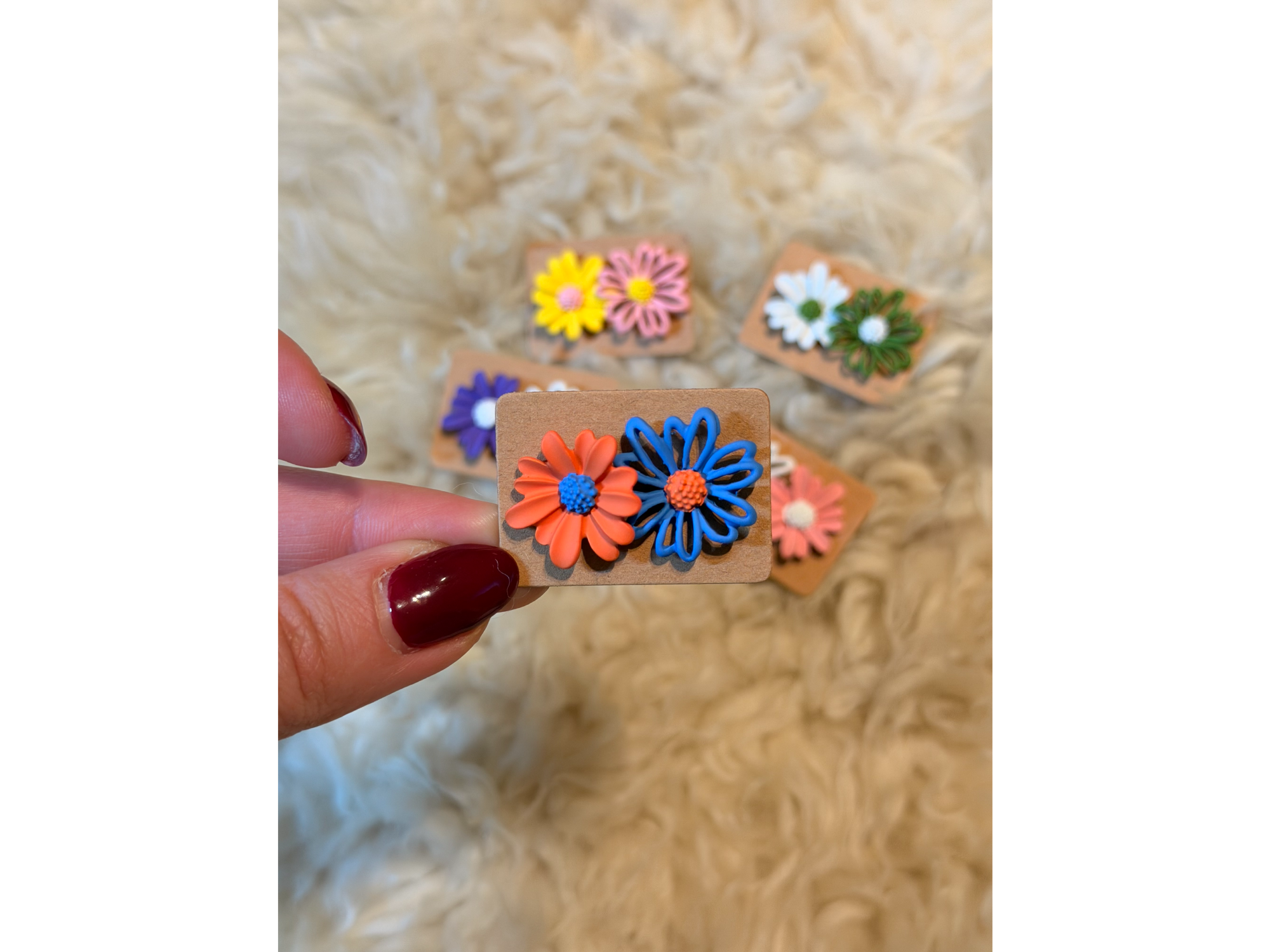Aros Margarita Naranja