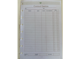 Control de gastos A5 Floma