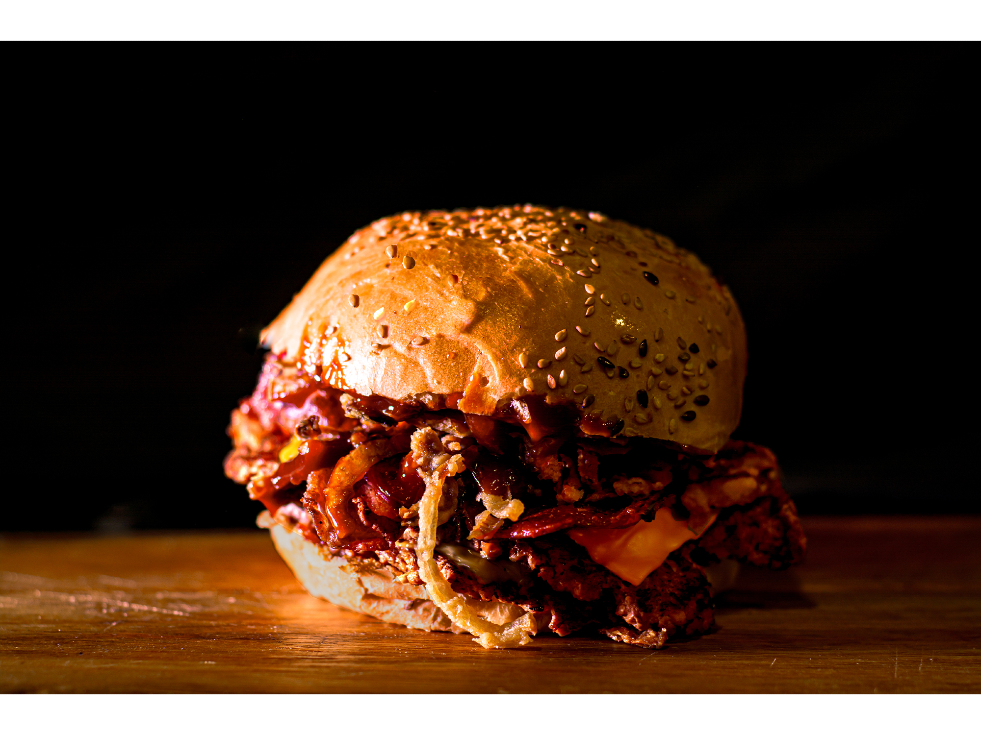 Hamburguesa Americana Doble