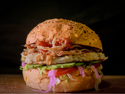 Hamburguesa Vegetariana Doble
