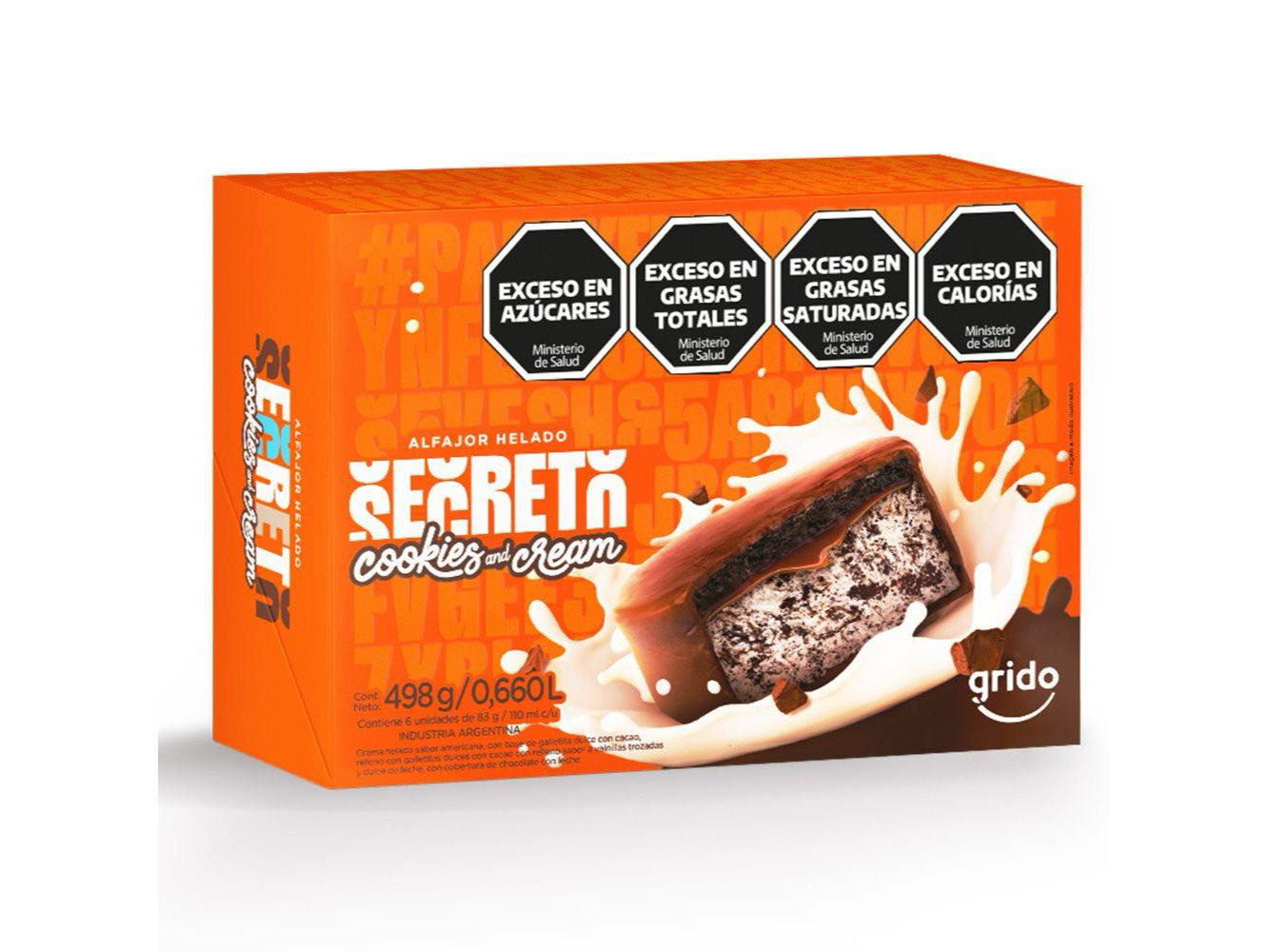 alfajor secreto x6 unidad