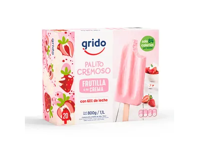 palito crema frutilla  x20 unidades