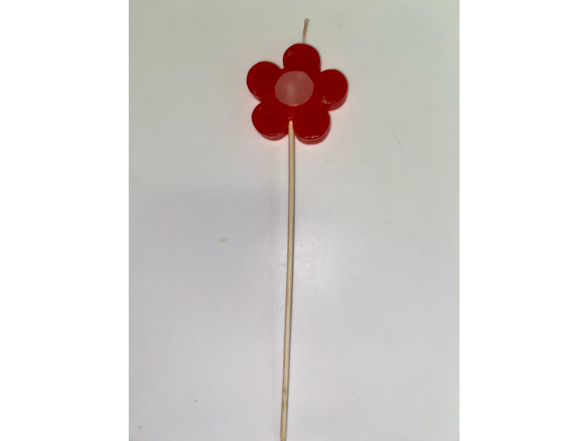 vela flor x1 unidad