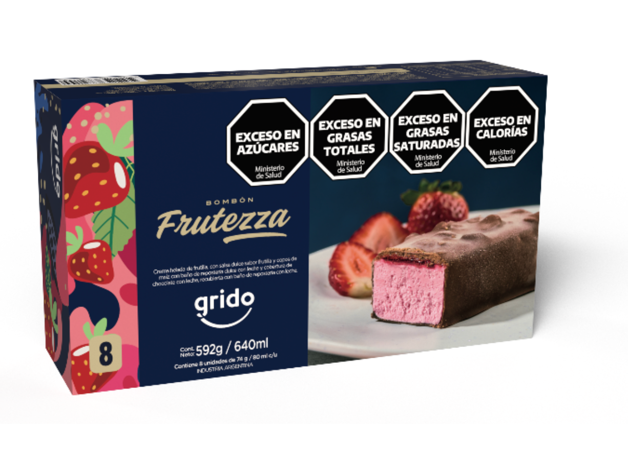 Bombón Frutezza x8 unidades