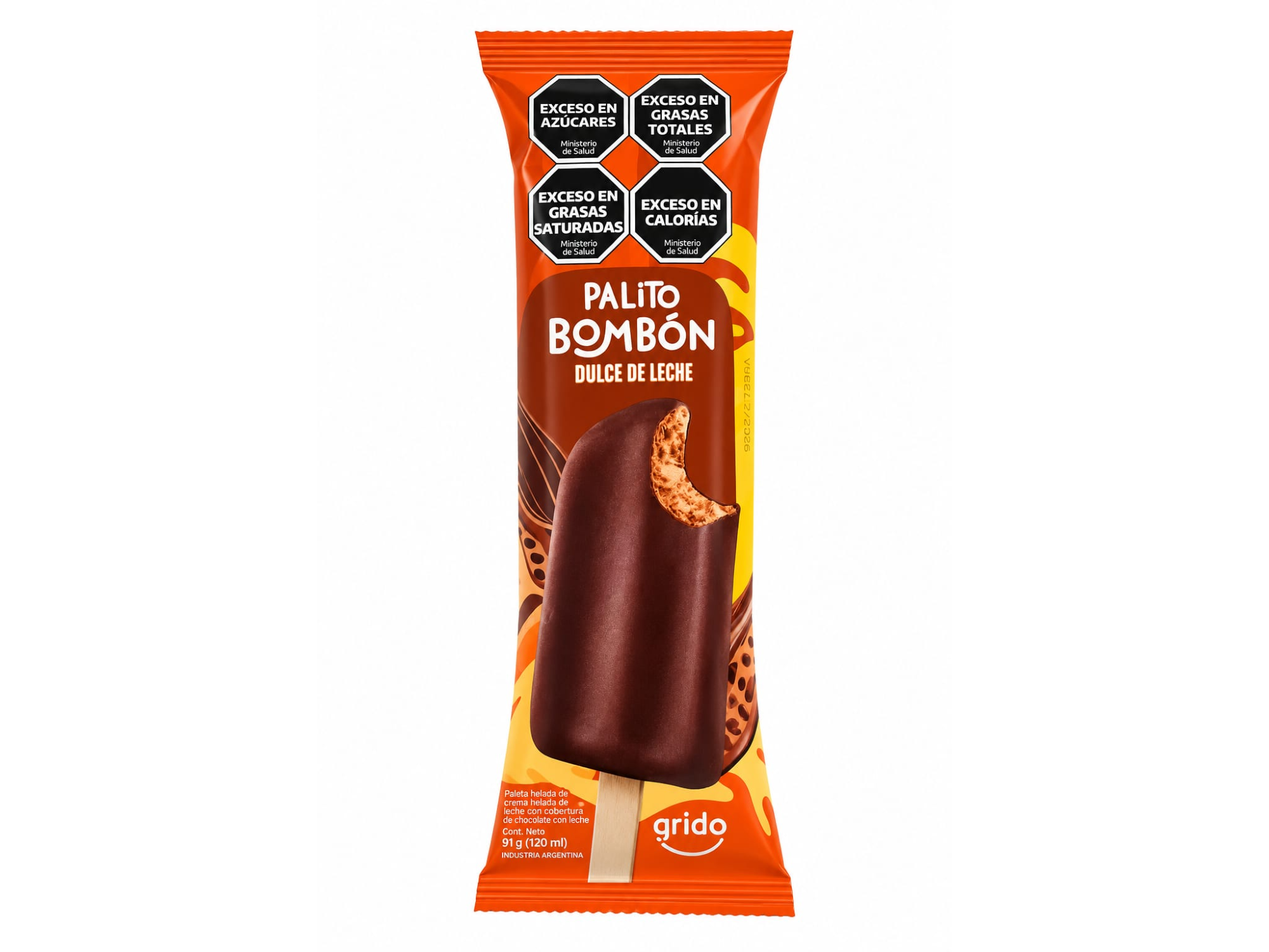Palito bombón DULCE DE LECHE x1u