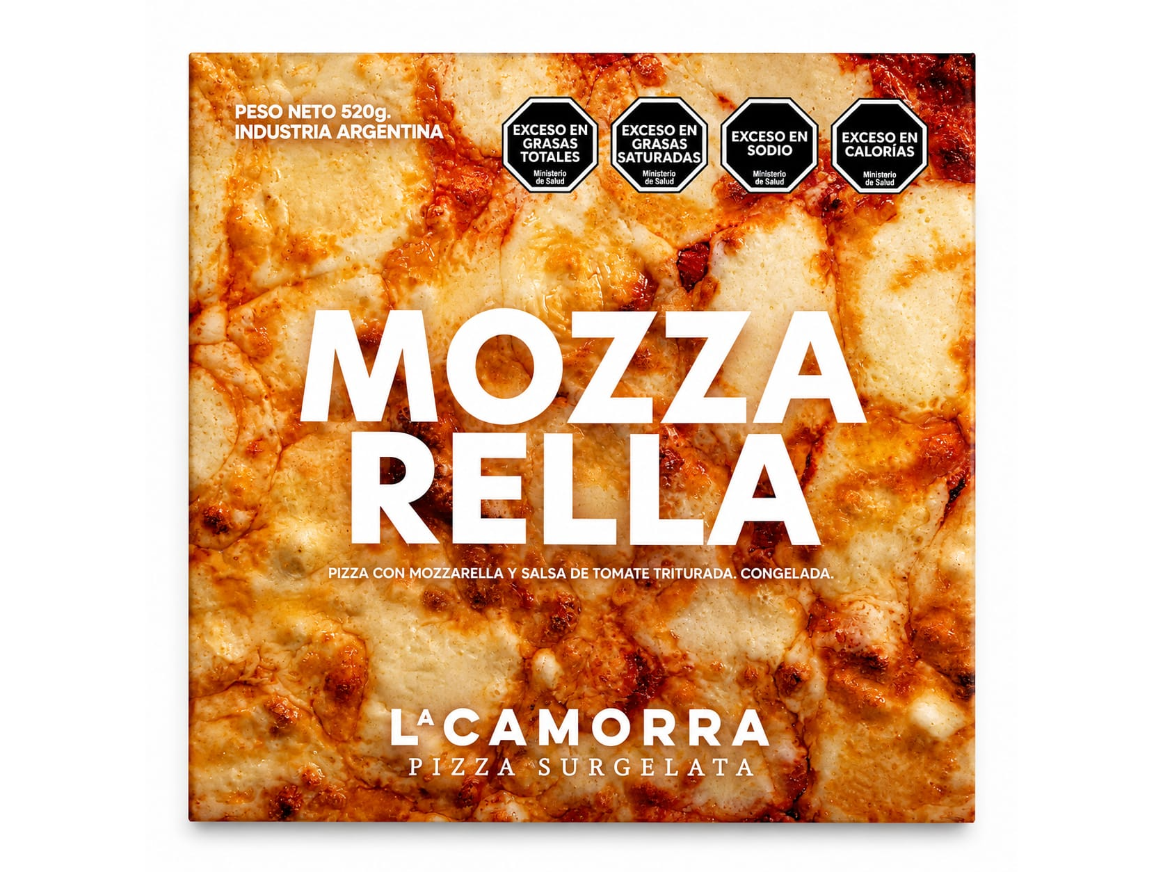 Pizza Mozzarella La Camorra 520g
