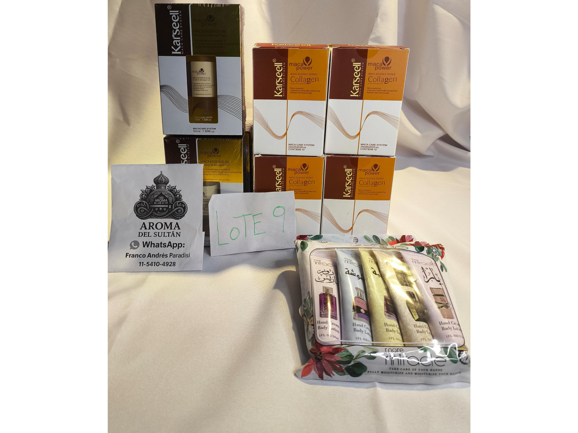 🚨 LOTE 9 — CABELLO NIVEL SALÓN 🚨