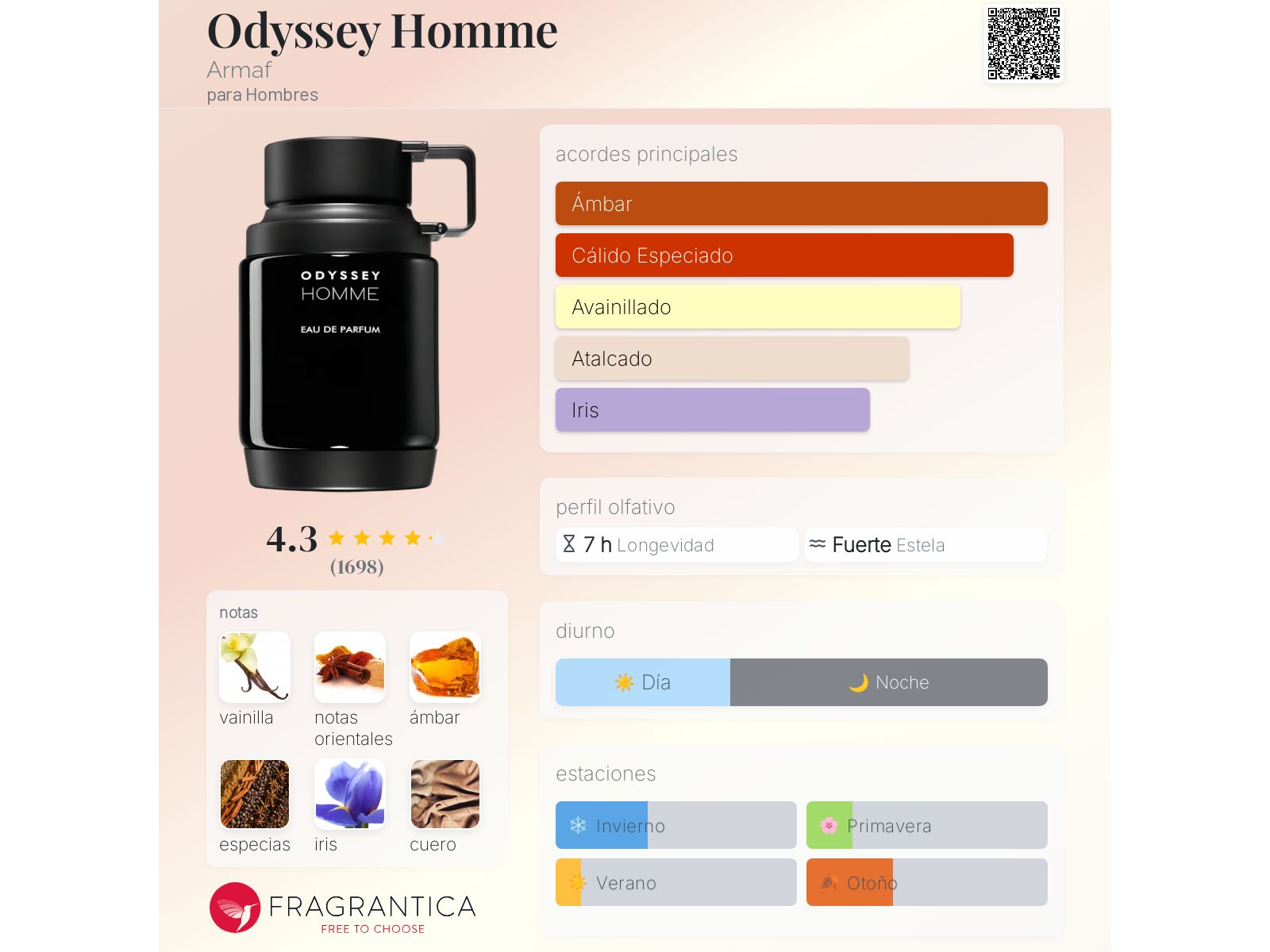 HOMME 100ML ODYSSEY