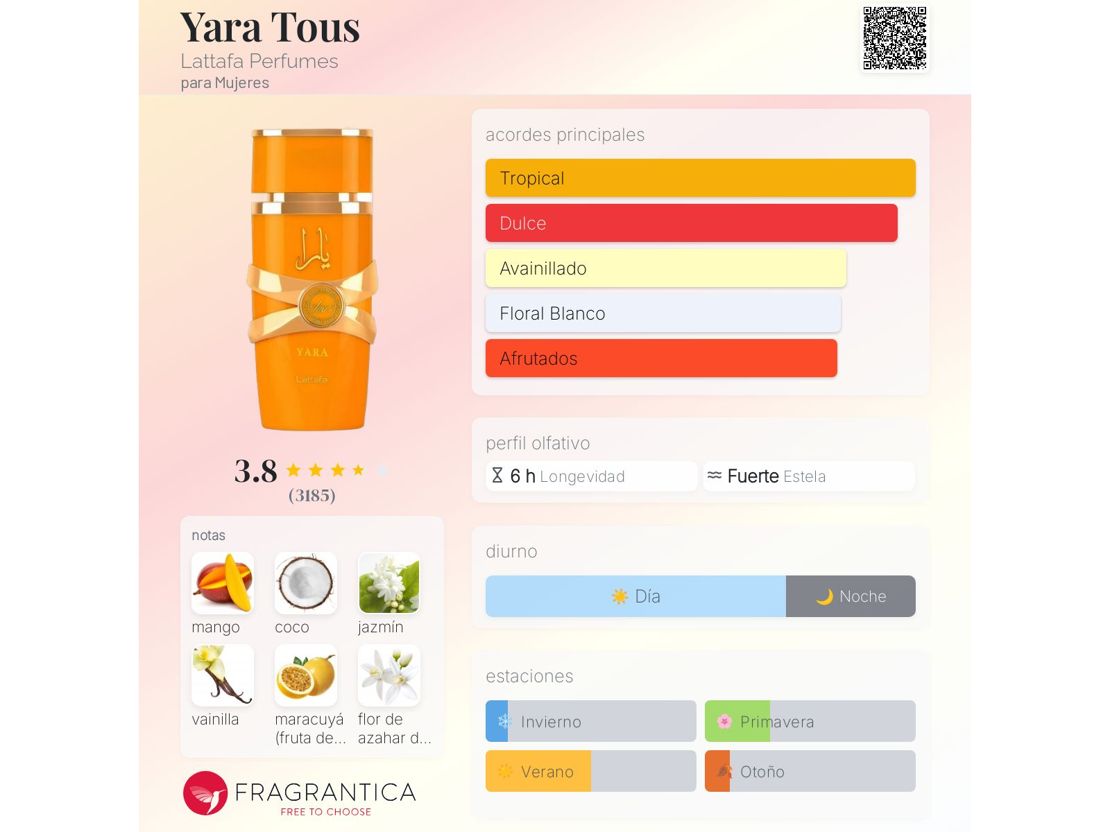 YARA TOUS 100ML