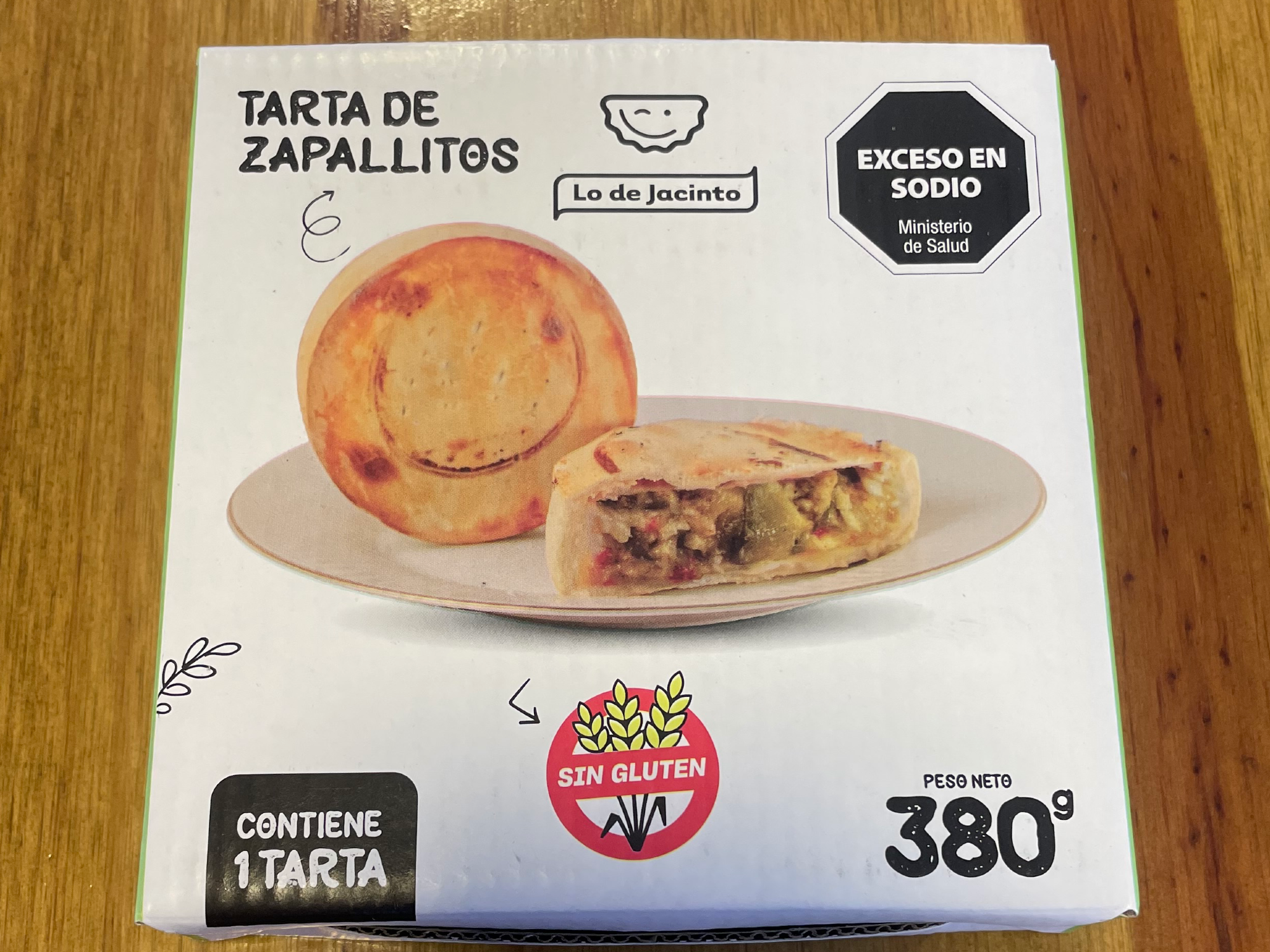 TARTA ZAPALLITOS