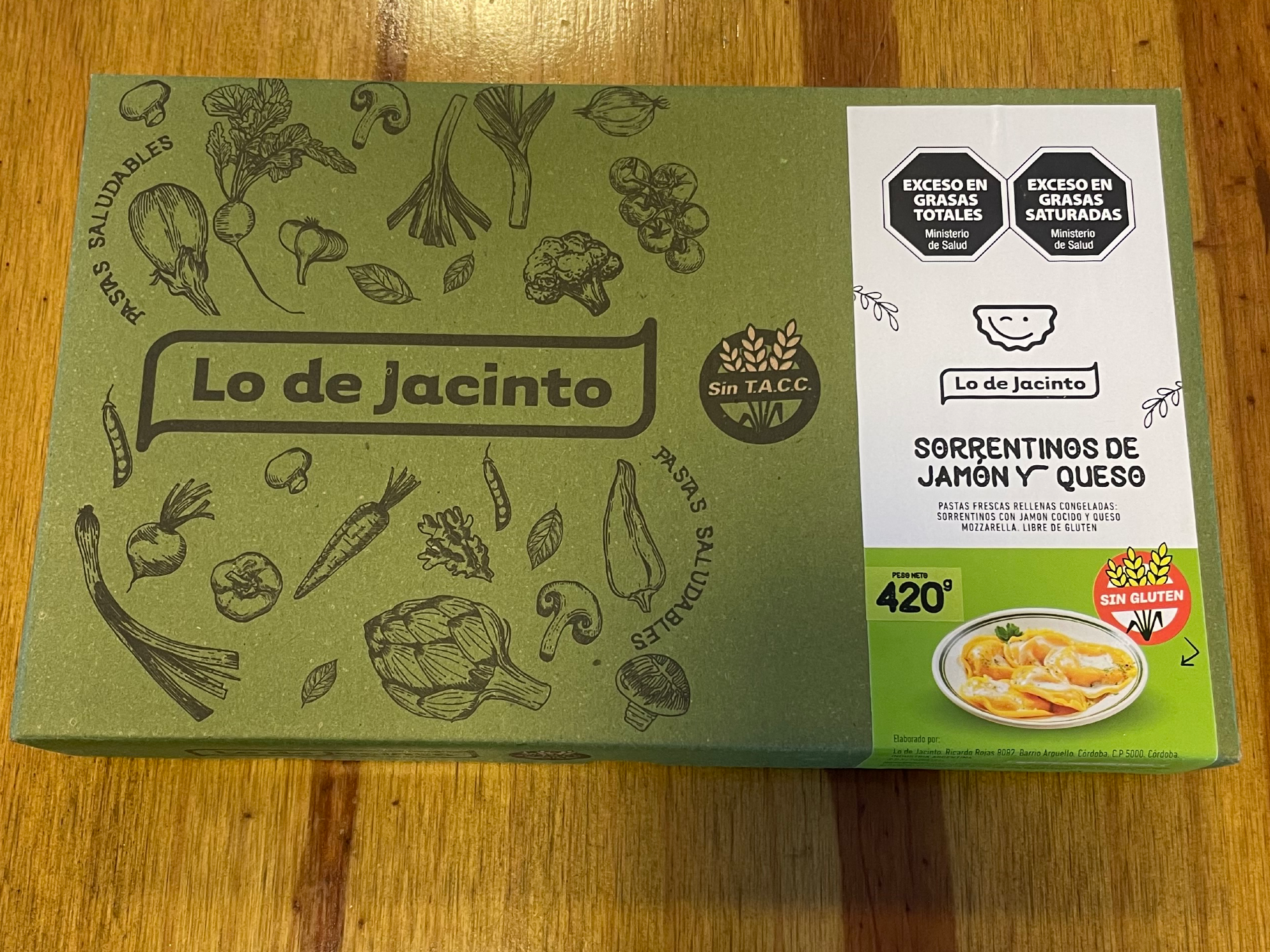 SORRENTINO DE JAMON Y QUESO