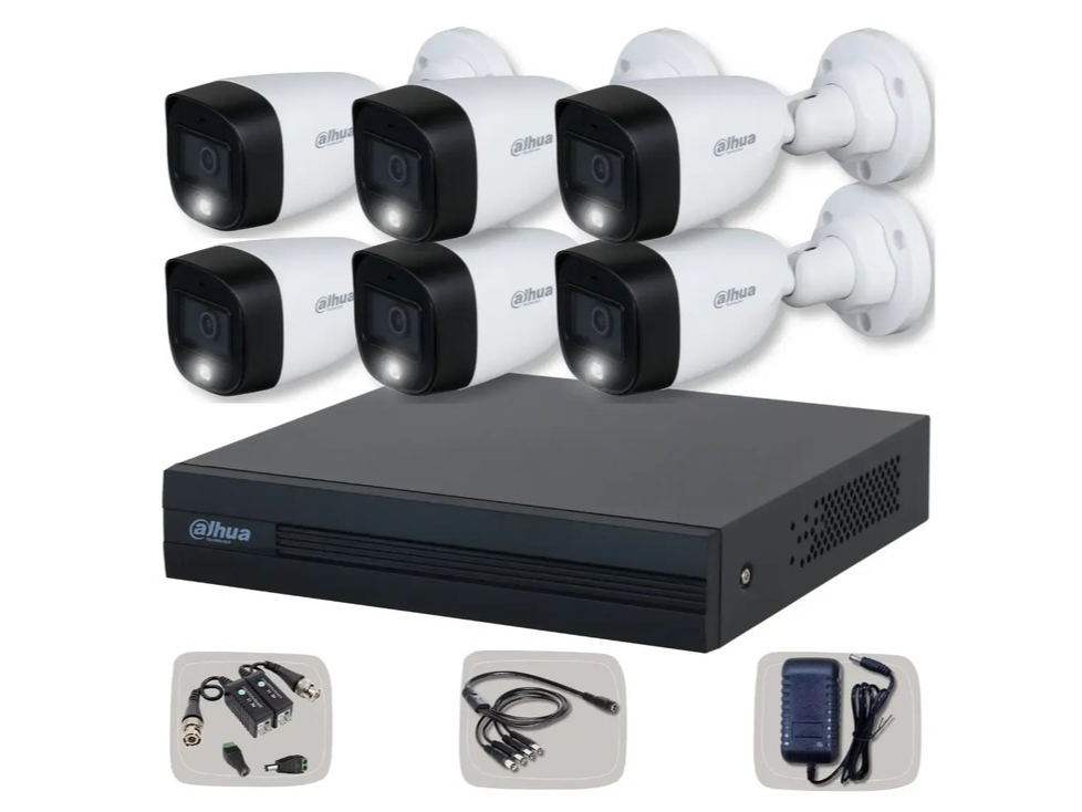 Camara smart 2MP kit x 6