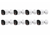 Cámaras Dahua 2MP Smart Bullet Kit x 8