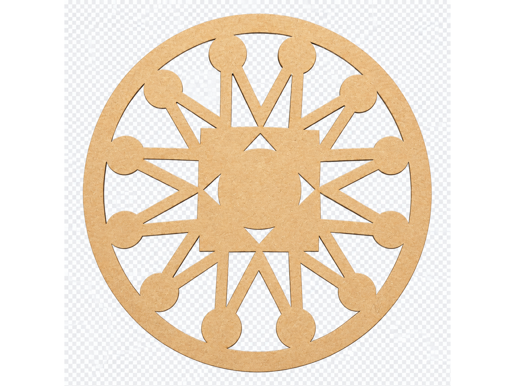 Mandala geometrico  15 cm
