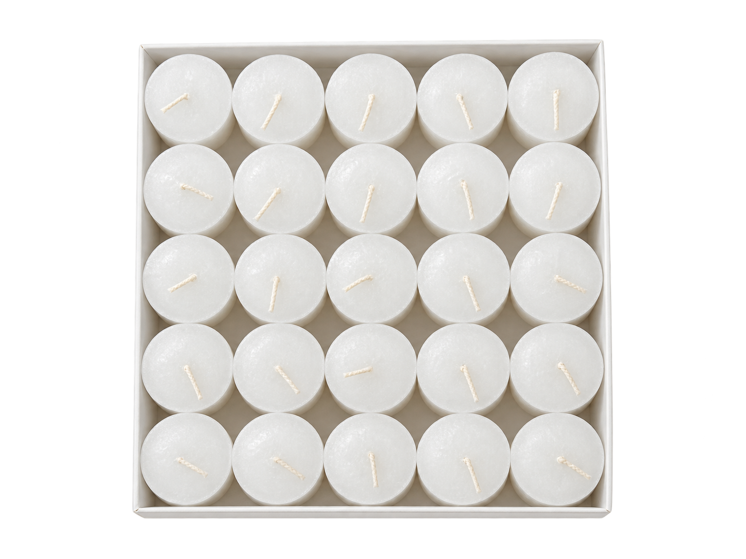 Velita de noche blanca