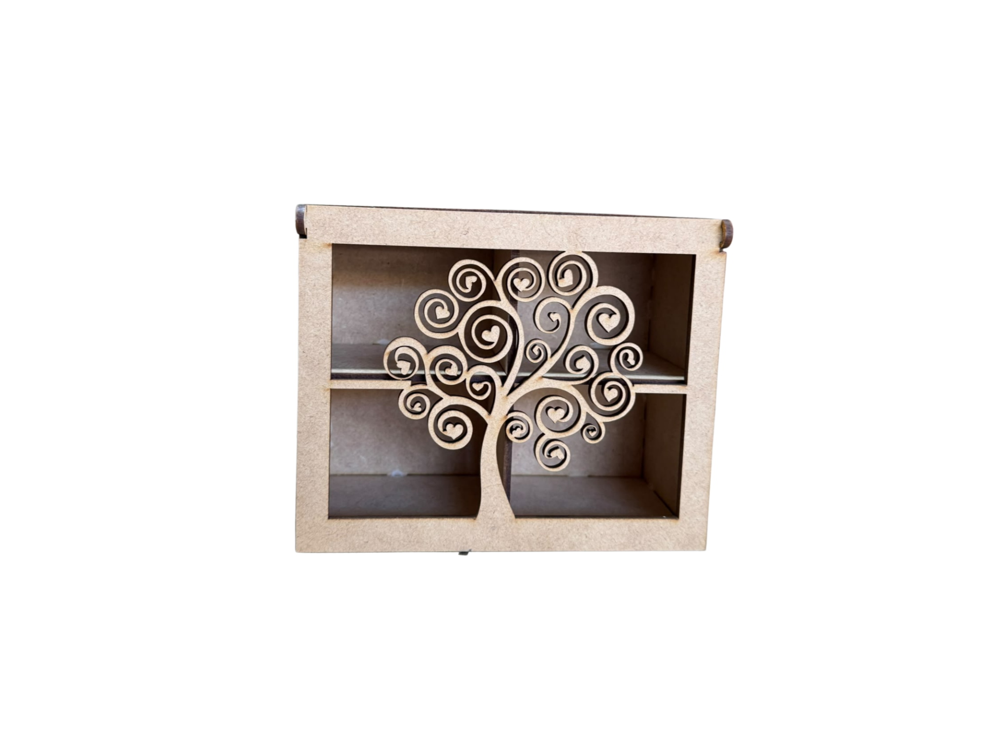 Caja de té arbol