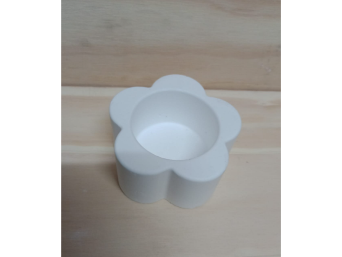 Porta vela flor