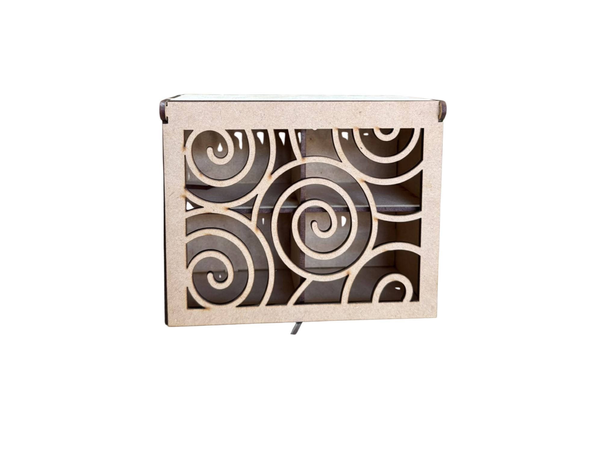 Caja de té espiral