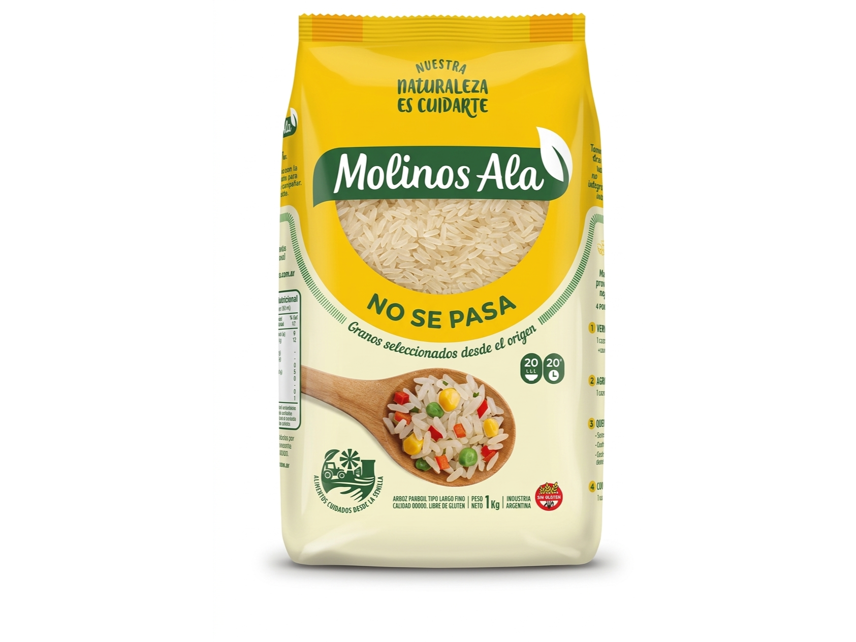 Arroz Molina Ala 1 kg no se pasa