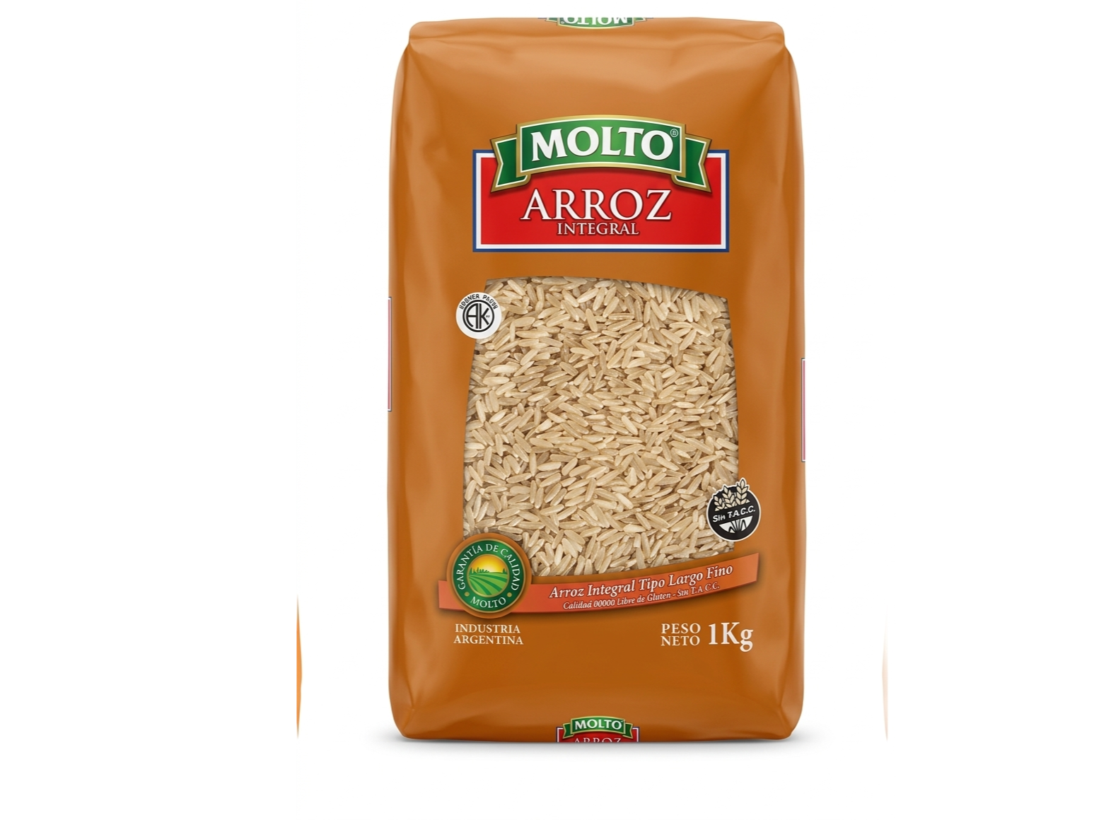 Arroz integral Molto 1kg