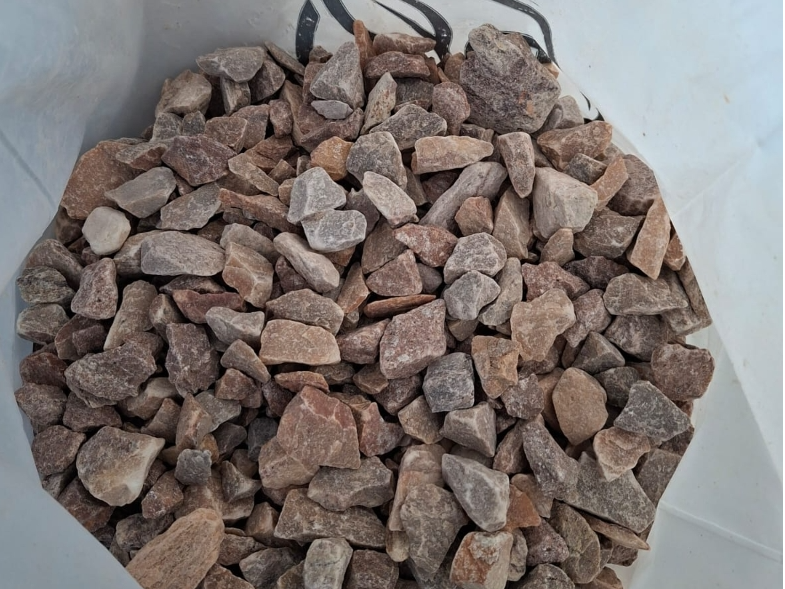 Piedra granza roja x20lts