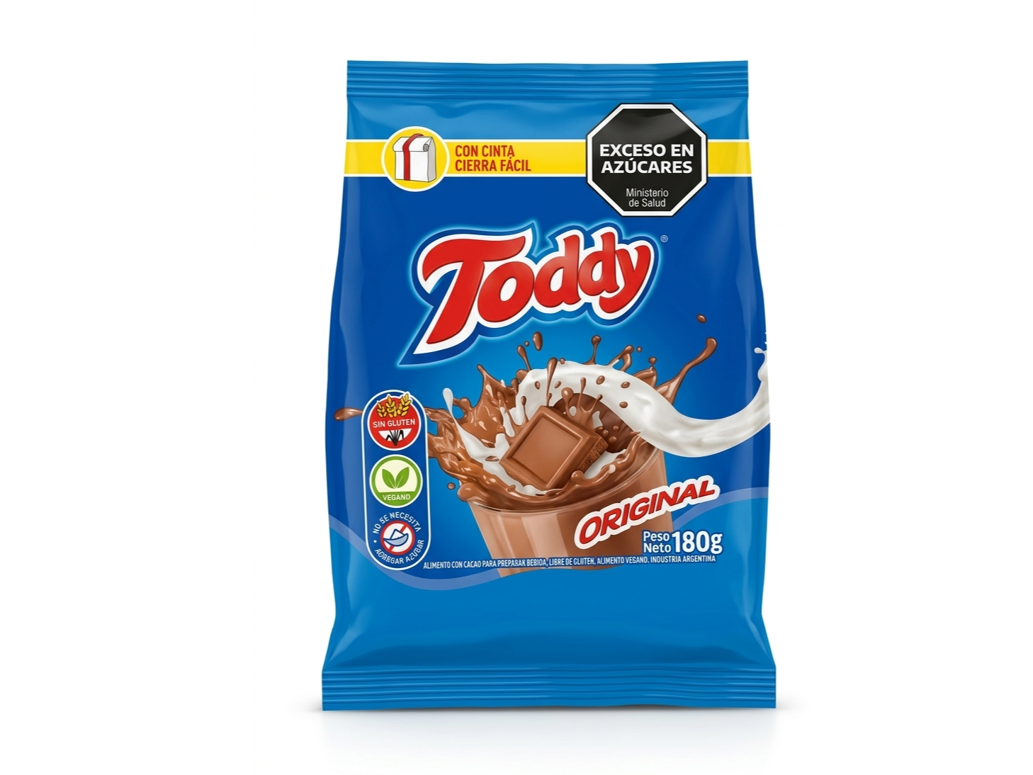 Cacao en polvo Toddy 180g