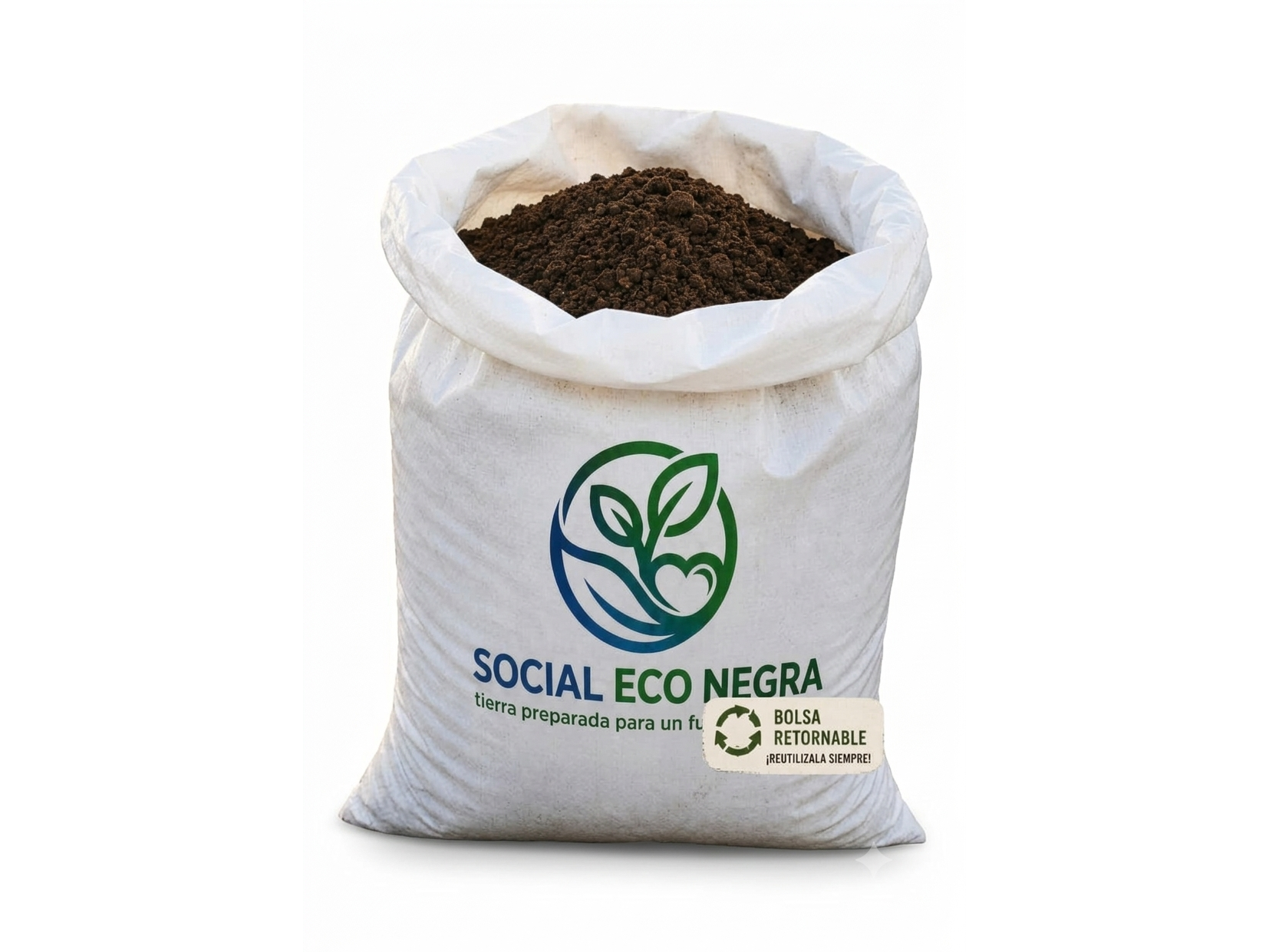 Tierra preparada compostada x20litros
