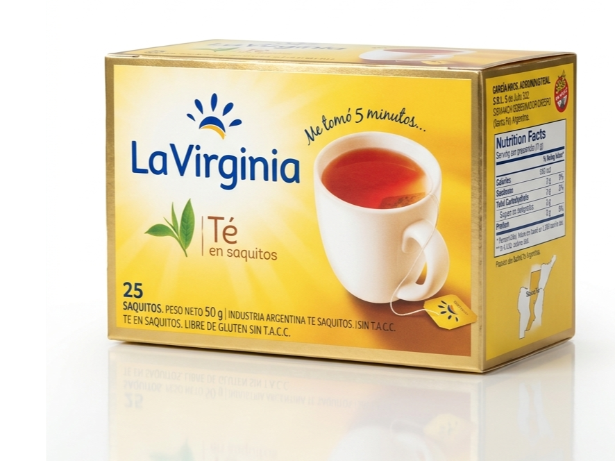 Té La Virginia 25 saquitos 50g